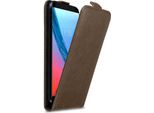 Custodia Cadorabo Per Zte Blade V9 Cover Protettiva In Marrone Custodia Flip Per Telefono Cellulare Custodia Cover