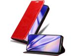 Cadorabo Custodia Per Cubot P20 Custodia Protettiva In Rosso Custodia Per Cellulare Cover Chiusura Magnetica
