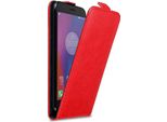 Custodia Cadorabo Per Lenovo K6 / K6 Power Cover Protettiva In Rosso Custodia Flip Per Telefono Cellulare Custodia Cover