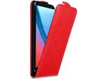 Custodia Cadorabo Per Zte Blade V9 Custodia Protettiva In Rosso Custodia Flip Per Telefono Cellulare Custodia Cover