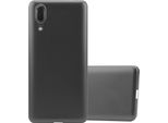 Cadorabo Custodia Protettiva Per Huawei P20 Cover In Grigio Custodia Del Telefono Cellulare Tpu Custodia In Silicone Custodia Cover