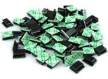 10X Portacavi Per Auto Morsetto Per Cavi Autoadesivo Morsetto Per Cavi Organizzatore Set Di Morsetti Per Cavi Guida Per Cavi (9,5X12,5Mm)