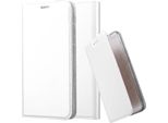 Cadorabo Custodia Per Cellulare Per Huawei Nova Plus Custodia Protettiva In Argento Cover Etui Book Case Booklet