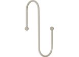 Appendiabiti Da Parete Blomus Arricciatura 14 Cm - Cenere Di Rose