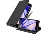 Cadorabo Cover Per Htc Desire 10 Pro Cover Protettiva In Nero Custodia Per Cellulare Cover Chiusura Magnetica