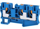 Morsetto Passante 0,5-16Qmm, Awg 20-6 - Morsetto Di Alimentazione 10,2Mm 57A Pt 10-TWIN Bu