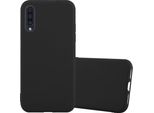 Cadorabo Custodia Per Samsung Galaxy A50 4G / A50S / A30S Custodia Protettiva In Nero Custodia Per Cellulare Custodia In Silicone Tpu Cover