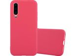 Custodia Cadorabo Per Huawei P30 Custodia Protettiva In Rosso Custodia Per Cellulare Tpu Custodia In Silicone Cover