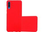 Cadorabo Custodia Protettiva Per Samsung Galaxy A50 4G / A50S / A30S Custodia In Rosso Per Telefono Cellulare Tpu Etui Cover Case