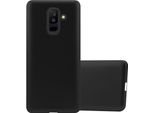 Cadorabo Custodia Protettiva Per Samsung Galaxy A6 Plus 2018 Cover In Nero Custodia Per Telefono Cellulare Tpu Custodia In Silicone Cover Case