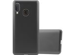 Cadorabo Custodia Protettiva Per Samsung Galaxy A10E / A20E Custodia In Grigio Telefono Cellulare Tpu Silicone Custodia Cover Case