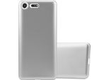 Cadorabo Custodia Protettiva Per Sony Xperia Xz Premium In Argento Custodia Per Cellulare Custodia In Silicone Tpu Cover Case