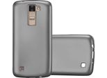 Cadorabo Custodia Protettiva Per Lg K8 2016 Cover In Grigio Custodia Per Telefono Cellulare Tpu Custodia In Silicone Cover Case