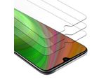 Cadorabo 3X Pellicola Blindata Per Xiaomi Mi A3 Pellicola Protettiva In Vetro Temperato Trasparente Screen Protector