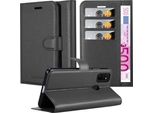 Cadorabo Cover Per Samsung Galaxy M21 / M30S Cover Protettiva In Nero Custodia Per Cellulare Cover Chiusura Magnetica