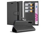 Cadorabo Cover Per Samsung Galaxy Note 10 Cover Protettiva In Nero Custodia Per Cellulare Cover Chiusura Magnetica