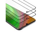 Cadorabo 3X Pellicola Protettiva A Schermo Intero Per Xiaomi Redmi Note 10 In Nero Vetro Protettivo Del Display Temperato