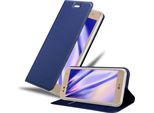 Cadorabo Custodia Per Cellulare Per Lg X Power 2 Custodia Protettiva In Blu Cover Etui Book Case Booklet
