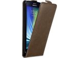 Cadorabo Cover Per Samsung Galaxy A8 2015 Cover Protettiva In Marrone Flip Case Custodia Del Telefono Cellulare Cover
