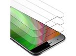 Cadorabo 3X Proteggi Schermo Blindato Per Huawei G7 Plus In Vetro Temperato Trasparente