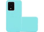 Custodia Cadorabo Per Samsung Galaxy S20 Ultra Custodia Protettiva In Blu Custodia Per Cellulare Tpu Custodia In Silicone Cover