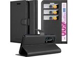Cadorabo Cover Per Huawei P40 Pro / P40 Pro+ Cover Protettiva In Nero Custodia Per Cellulare Cover Chiusura Magnetica