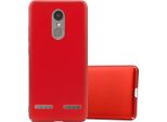 Cadorabo Cover Per Lenovo K6 / K6 Power Cover Protettiva In Rosso Custodia Rigida Per Telefono Cellulare Cover Case