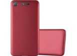 Cadorabo Custodia Protettiva Per Sony Xperia XZ1 In Rosso Custodia Del Telefono Cellulare Custodia In Silicone Tpu Cover Case