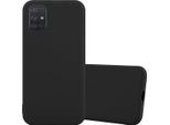Cadorabo Custodia Per Samsung Galaxy A51 4G / M40S Custodia Protettiva In Nero Custodia Per Cellulare Custodia In Silicone Tpu Cover
