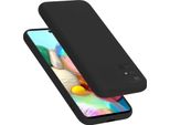 Cadorabo Custodia Protettiva Per Samsung Galaxy A51 4G / M40S Custodia In Nero Telefono Cellulare Custodia Cover Tpu Etui