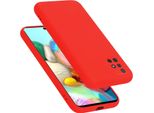 Cadorabo Custodia Protettiva Per Samsung Galaxy A51 4G / M40S Custodia In Rosso Telefono Cellulare Custodia Cover Tpu Etui