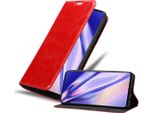 Cadorabo Custodia Per Samsung Galaxy A51 5G Custodia Protettiva In Rosso Custodia Per Cellulare Cover Chiusura Magnetica