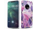 Cadorabo Custodia Protettiva Per Huawei Mate 30 In Tpu Viola Custodia Per Telefono Cellulare Custodia Cover