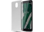Cadorabo Cover Per Nokia 1 Plus Cover Protettiva In Bianco Custodia Protettiva In Silicone Tpu Cover Case