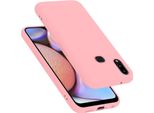 Cadorabo Custodia Protettiva Per Samsung Galaxy A10S / M01S Custodia In Rosa Telefono Cellulare Custodia Cover Tpu Etui