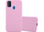Cadorabo Custodia Per Samsung Galaxy M21 / M30S Custodia Protettiva In Rosa Custodia Del Telefono Cellulare Tpu Custodia In Silicone Copertura