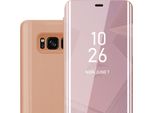 Cadorabo Custodia Per Telefono Cellulare Per Samsung Galaxy S8 Plus In Rosa Cover Backcover Protettiva Custodia Libro