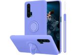 Cadorabo Custodia Per Honor 20 Pro Cover Protettiva In Viola Custodia Del Telefono Cellulare Tpu Custodia Cover