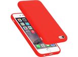 Cadorabo Custodia Protettiva Per Apple Iphone 6 Plus / 6S Plus Custodia In Rosso Custodia Del Telefono Cellulare Custodia Cover Tpu Custodia