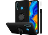 Cadorabo Cover Per Huawei P30 Lite Cover Protettiva In Nero Custodia Del Telefono Cellulare Tpu Custodia Cover