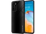 Cadorabo Custodia Per Huawei P40 Custodia Protettiva In Nero Custodia Per Telefono Cellulare Custodia Tpu Custodia Cover Vetro Temperato
