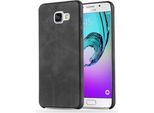 Cadorabo Custodia Protettiva Per Samsung Galaxy A3 2015 Cover In Nero Custodia Rigida Cover Telefono Cellulare Custodia In Ecopelle