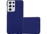 Cadorabo Custodia Protettiva Per Samsung Galaxy S21 Ultra Custodia Per Telefono Cellulare Blu Tpu Etui Cover Case