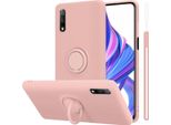 Cadorabo Custodia Per Honor 9X Custodia Protettiva In Rosa Custodia Per Telefono Cellulare Tpu Custodia Cover