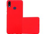 Cadorabo Custodia Protettiva Per Samsung Galaxy A10S / M01S Custodia In Rosso Telefono Cellulare Tpu Etui Cover Case