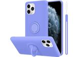Cadorabo Custodia Per Apple Iphone 11 Pro Max Custodia Protettiva In Viola Custodia Per Telefono Cellulare Custodia Tpu Cover