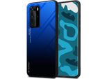 Cadorabo Custodia Per Huawei P40 Pro / P40 Pro+ Custodia Protettiva In Nero Custodia Per Cellulare Custodia In Tpu Custodia Cover Custodia In Vetro Temperato