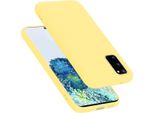 Cadorabo Custodia Protettiva Per Samsung Galaxy S20 Custodia In Giallo Telefono Cellulare Case Cover Tpu Etui