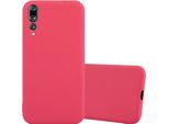 Custodia Cadorabo Per Huawei P20 Pro / P20 Plus Custodia Protettiva In Rosso Custodia Per Cellulare Tpu Custodia In Silicone Cover