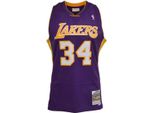 Mitchell & Ness Maglia Swingman Los Angeles Lakers Shaquille O'neal #34 Viola 99-00 M